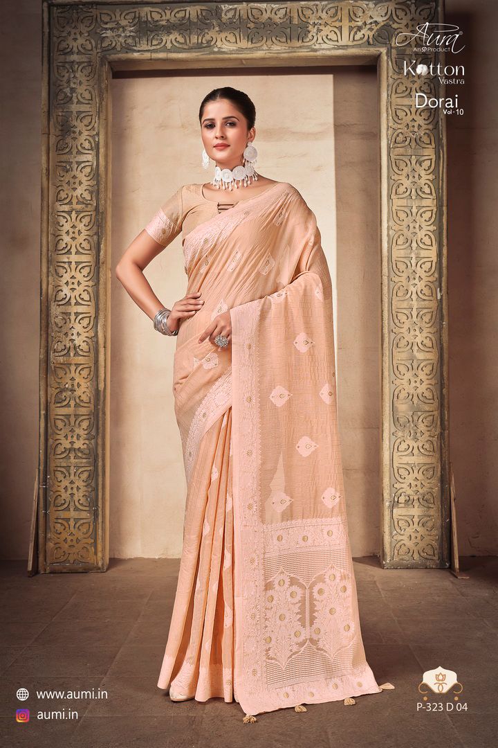Aura Dorai 10 Festive Wear Wholesale Designer Saree Catalog